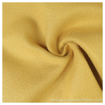 Polyester Stretch Tweed Garment Fabric For Overcoat